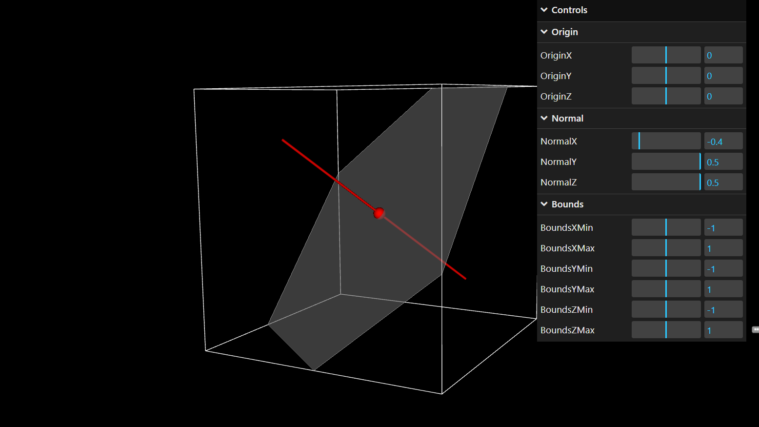 ImplicitPlaneRepresentation