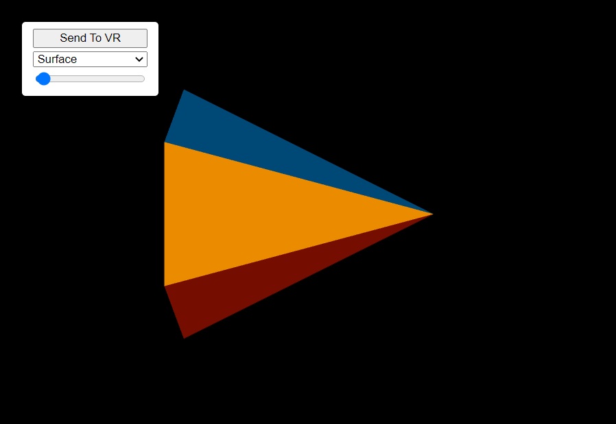 VR Cone Example